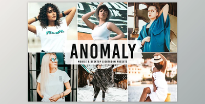 Anomaly Pro Lightroom Presets By Creativetacos