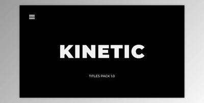 Kinetic Titles - Premiere Pro (Videohive 31849876)
