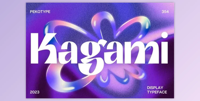 Kagami Display Font
