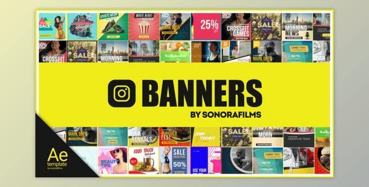 Instagram Banners (Videohive 31531611) - AE Project