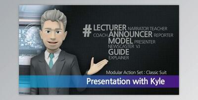 Presentation With Kyle: Classic Suit (Videohive 17249554) - AE Project
