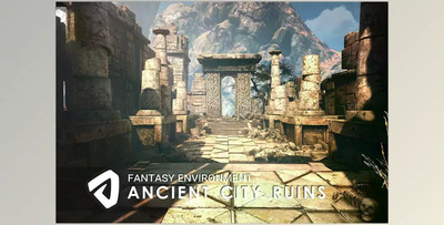 Unity Assets - Unity 3D-Models Ancient City Ruins v1.0
