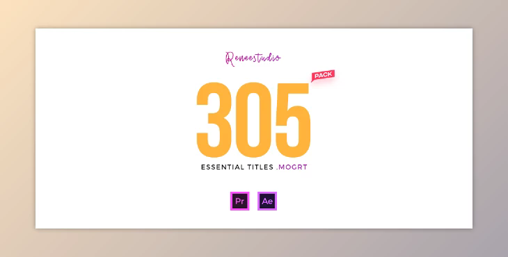 305 Titles Ultimate Pack for Premiere Pro & After Effects (VideoHive 21825597)