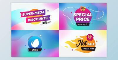 Sales Badges And Titles - (Videohive 30376437) - AE Project