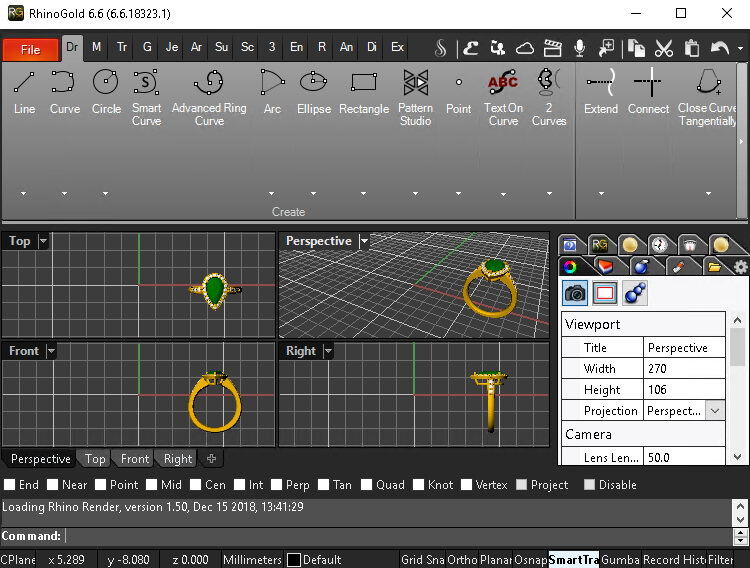 TDM Solutions (Gemvision) RhinoGold 6.6.18323.1