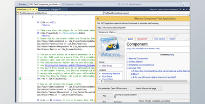 iMacros WebBrowser Component for .NET v14.2.5.25 + CRACK