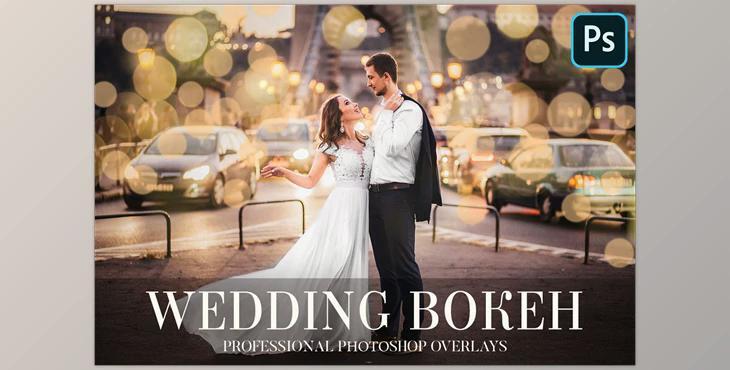 Wedding Bokeh Overlays CreativeMarket-4934941