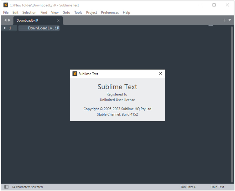 Sublime Text 4 Build 4200 Win/macOS/Linux