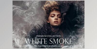 White Smoke Photoshop Overlays - CM-3973983 - PNG
