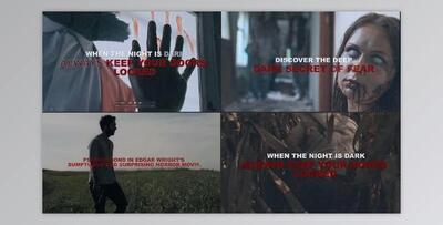 Horror Minimal Trailer (Videohive 34605972) - AE Project