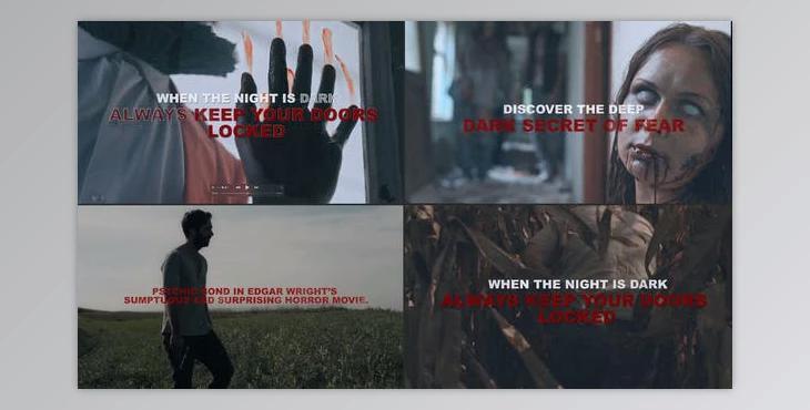 Horror Minimal Trailer (Videohive 34605972) - AE Project