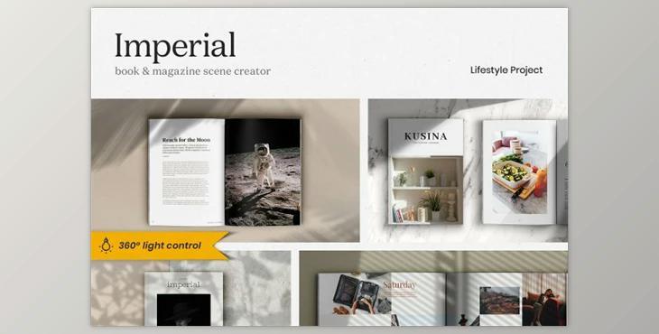 Imperial – Magazine Scene Creator (PSD, PDF)