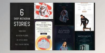 Shopping Instagram Stories (Videohive 36167748) - AE Project