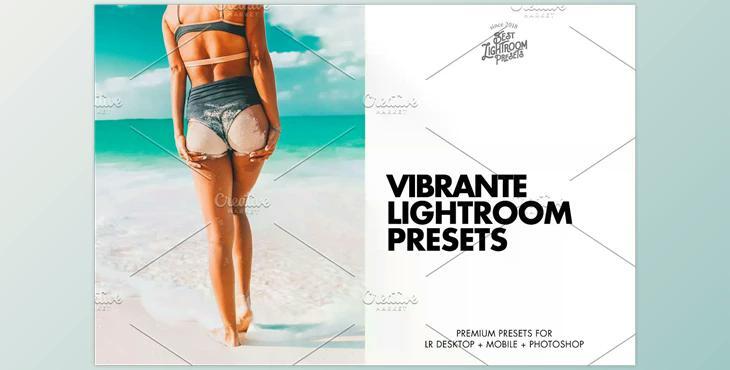 Lightroom Presets Vibrant Colors CreativeMarket - 6151981