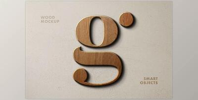 Rustic Wooden Sign Logo Mockup - 273595703