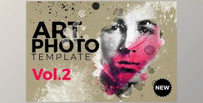 Art Photo / Portrait Template Vol.2 CreativeMarket-5359972