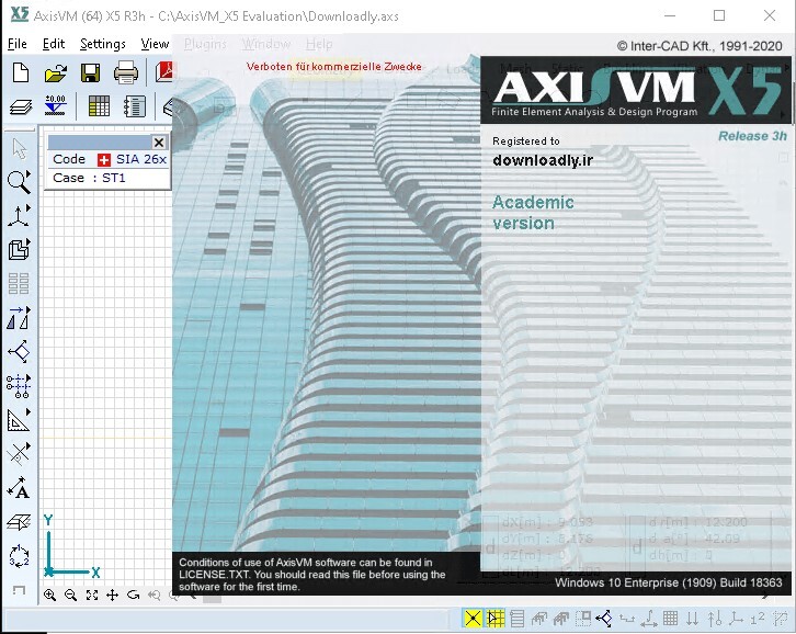 AxisVM X5 Release 3h x86/x64