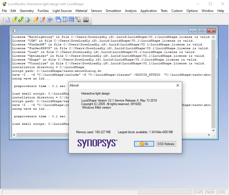 Synopsys LucidShape 2.1 x86-x64