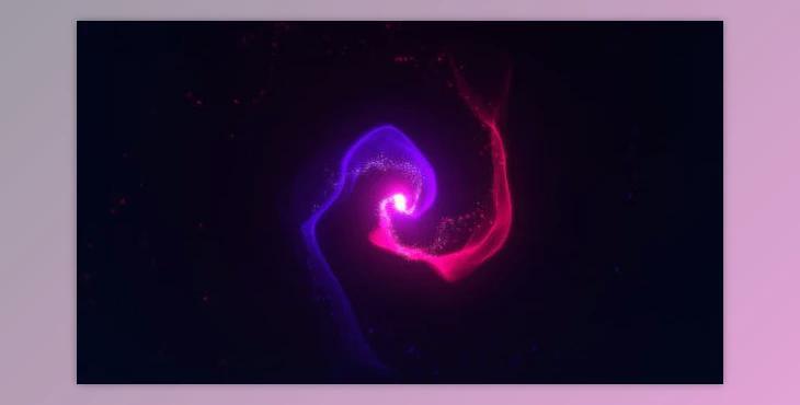 Organic Particle Swirls Ident (Videohive 9058329)