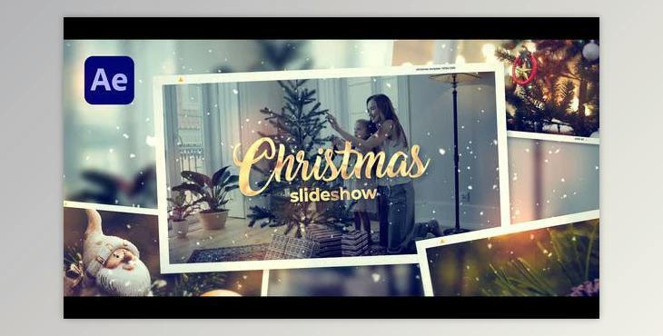 Slideshow Christmas - Slideshow (Videohive 49870873) - AE Project