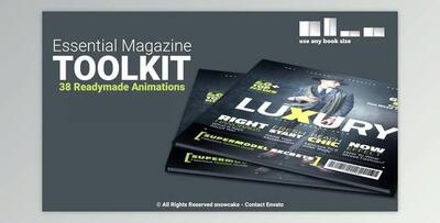 Essential Magazine Toolkit (Videohive 25789830) - AE Project