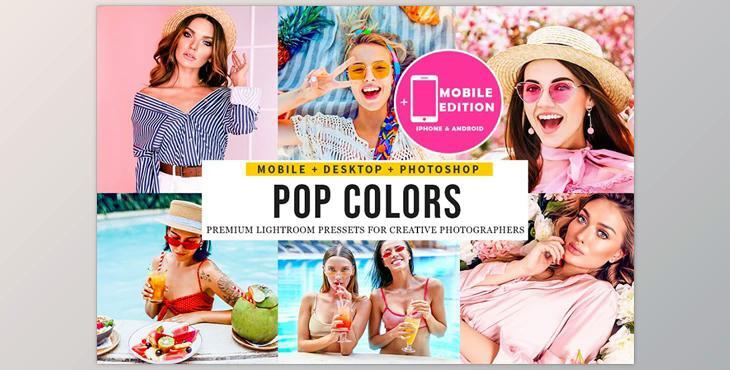 Pop Colors Lightroom Presets CreativeMarket-5123669