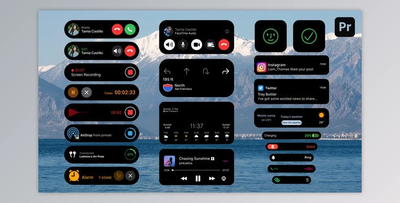 Phone UI Interface Pack (Videohive 52232573)