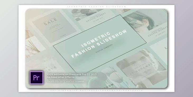 Isometric Fashion Slideshow (Videohive 33947929)