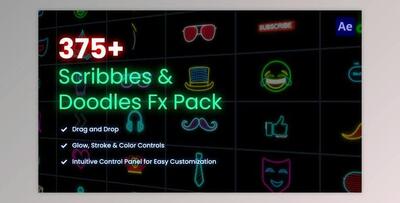 Scribbles & Doodles FX Pack for After Effects (Videohive 25514091) - AE Project