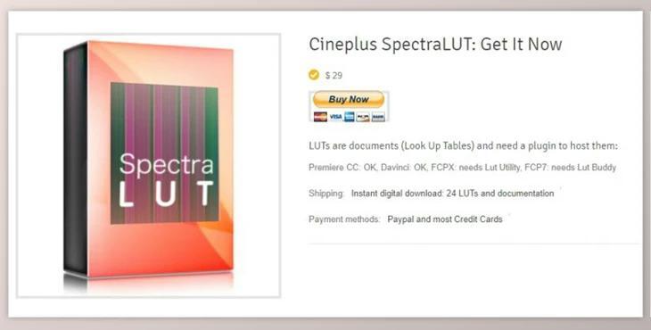 Cineplus – SpectraLUT
