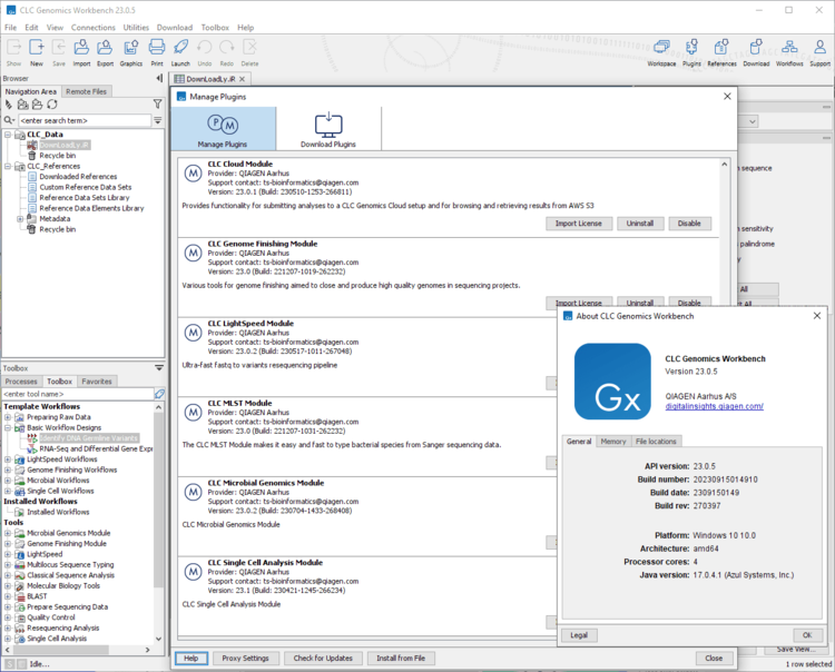CLC Genomics Workbench Premium 25.0.2 x64