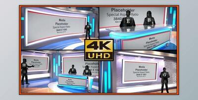 Virtual Studio Set – S08 (Videohive 37918625) - AE Project