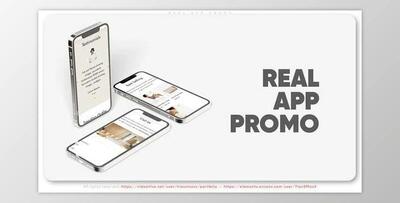 Real App Promo (Videohive 36474295) - AE Project