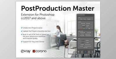 PostProduction Master (CreativeMarket – 4536680) - PS Extension
