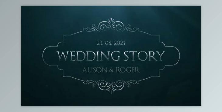 Silver Wedding Titles (Videohive 31825661)