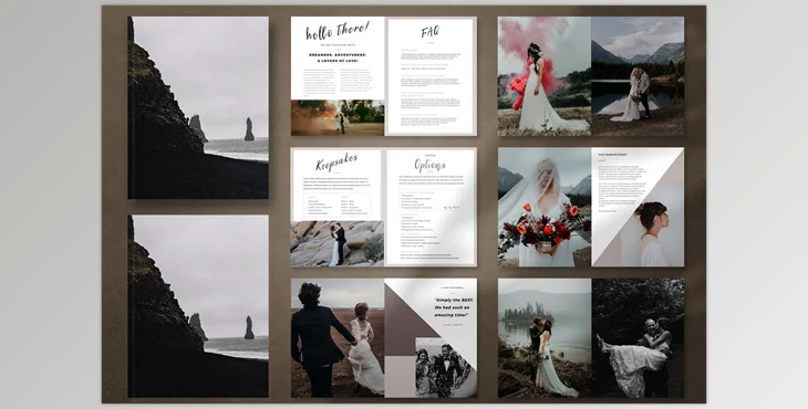 Modern Magazine Mockup Set