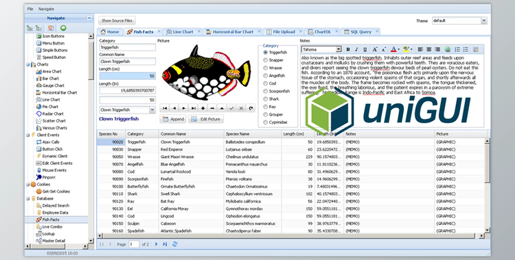 FMSoft uniGUI Complete Professional v1.95.0.1594 + Runtime + Theme Pack + Documentation + CRACK