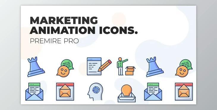 Marketing – MOGRT UI Icons (Videohive 36509434)