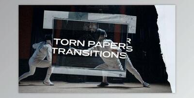 Torn Paper Transitions (Videohive 33489603) - PR Project