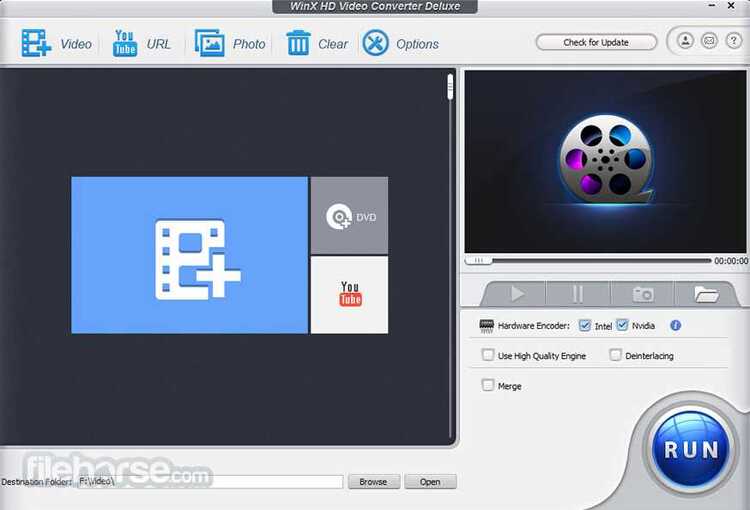 WinX HD Video Converter Deluxe 5.18.1.342 Win / 6.8.4 macOS