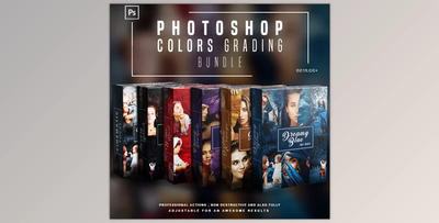 Photoshop Colors Grading – Bundle – Photoshop Actions GraphicRiver - 34098364