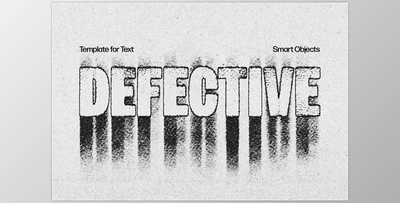 Defective Text Effect - 92508516
