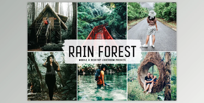 Rain Forest Pro Lightroom Presets By Creativetacos