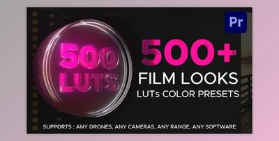LUTs Color Presets for Premiere Pro (Videohive 37275661) - PR Project