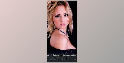 Graphicriver – 10 Portrait Retouch Photoshop Action 22126762 (ATN)