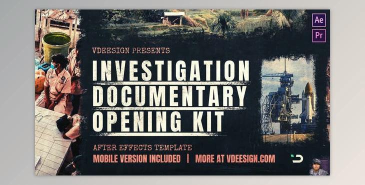Investigation Documentary Opening Kit (Videohive 24689958)