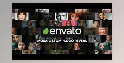 Mosaic Stomp Photo Logo Reveal (Videohive 27800973)