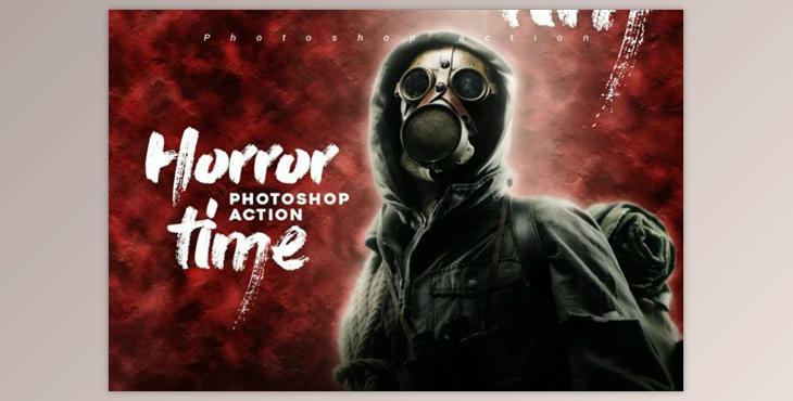 Horror Time Photoshop Action By ScaryClown
