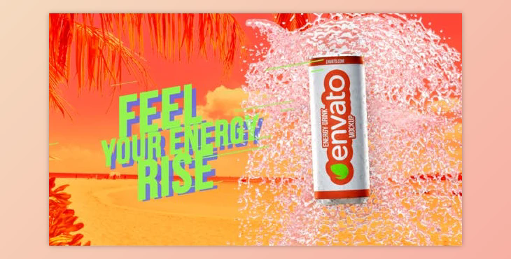 Beach Energy Drink Commercial (Videohive 38383254) - AE Project