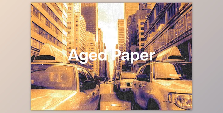 Aged Paper Photo Effect- 280307440